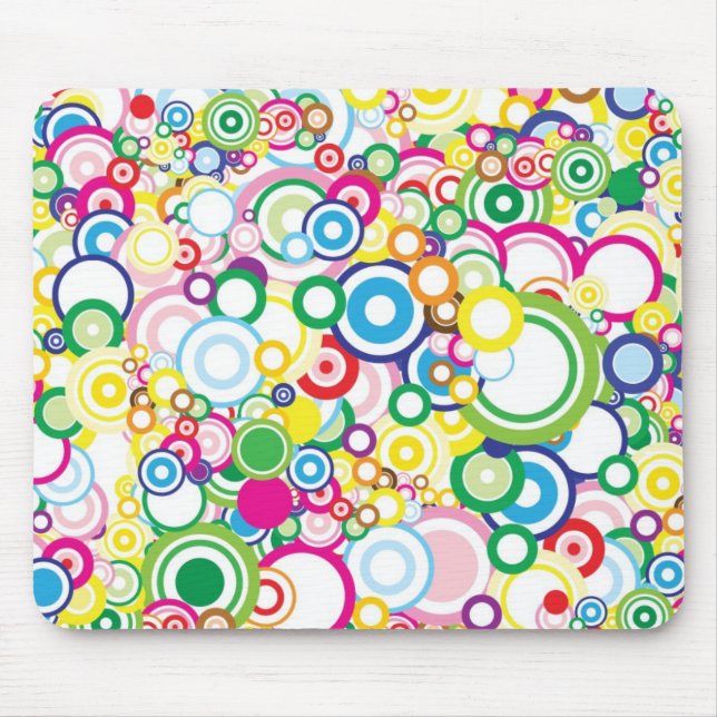 Los klare Kreise Mousepad (Vorne)