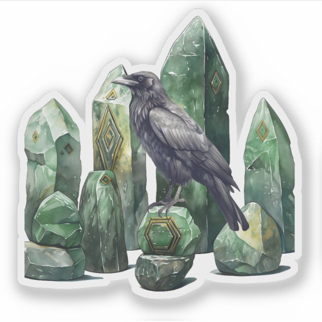 Los Monolitos del Cuervo de Odín Aufkleber (Vorderseite)