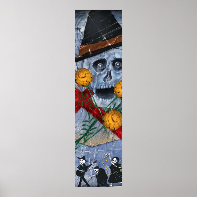 Los Muertos 2,50 m großes Poster! Poster (Vorne)