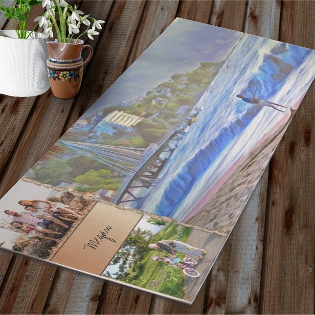 Los Muertos Beach Familie 786 Yogamatte (Von Creator hochgeladen)