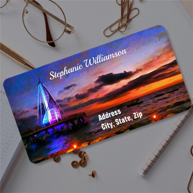 Los Muertos Pier 1182 Adresse Adressaufkleber (Von Creator hochgeladen)