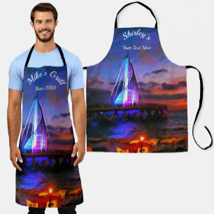 Los Muertos Pier 1182 Schürze