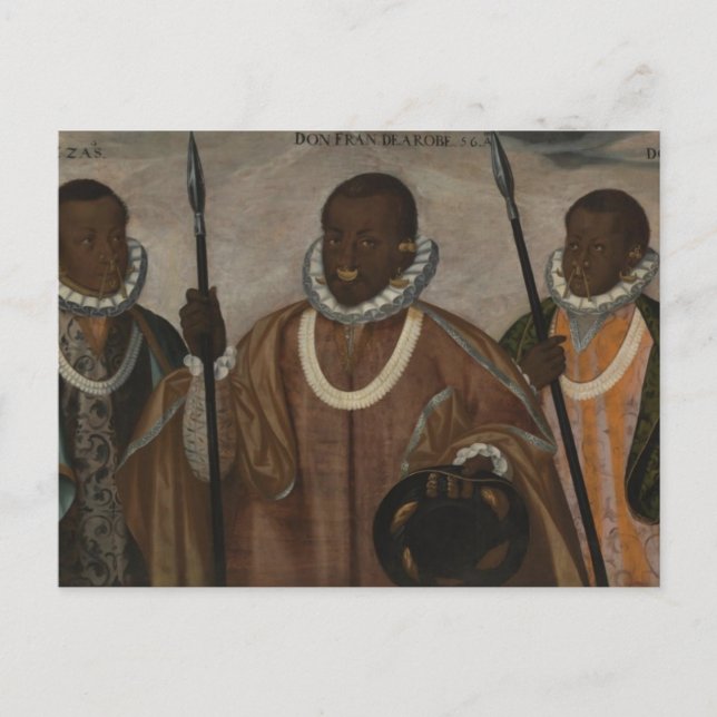 Los mulatos de Esmeraldas (Mulattos of Esmeraldas) Postkarte (Vorderseite)