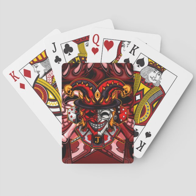Los Naipes del Jokester Spielkarten (Rückseite)