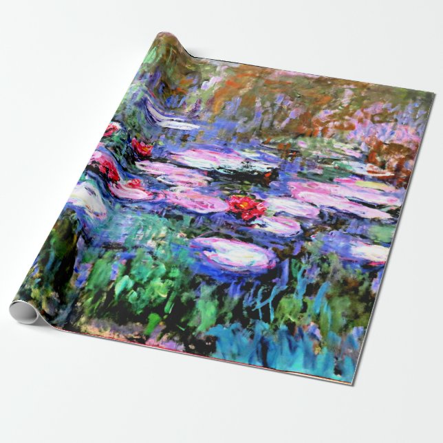 Los Nenufares (Seerosen) von Claude Monet Geschenkpapier (Ungerollt)