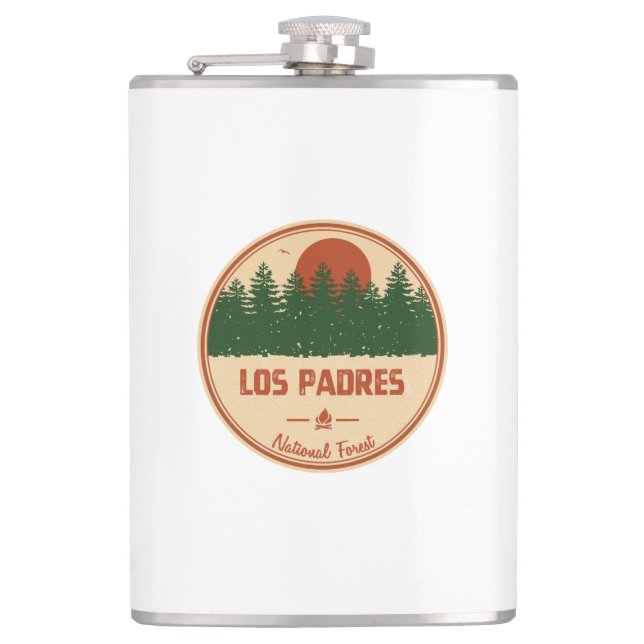 Los Padres National Forest Flachmann (Vorderseite)