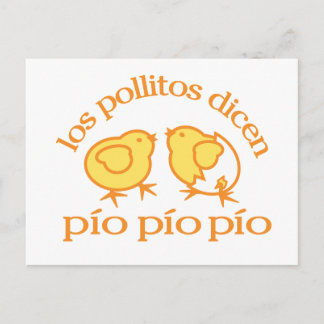 Los pollitos dicen... postkarte