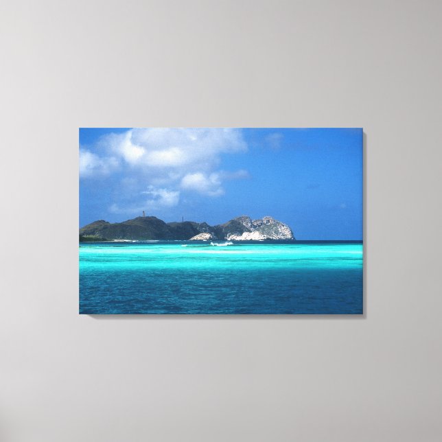 Los Roques Islands, Venezuela Leinwanddruck (Vorderseite)