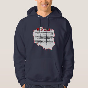 Los! Song Polnischer Karte Hoodie