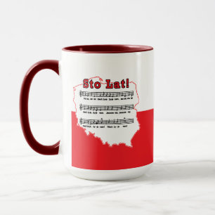 Los! Song Polnischer Karte Tasse