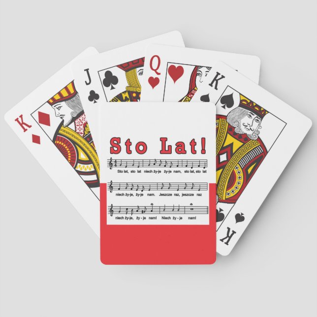 Los! Song Spielkarten (Rückseite)