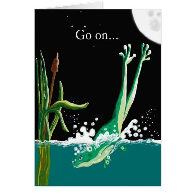 Los, tauchen Sie ein! (Vorne)