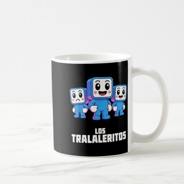Los Tralaleritos - Funny Italian Brainrot Cringe K Kaffeetasse (Rechts)