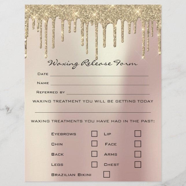 Löschen der Depilabilität Funkelnd Befreiung Flyer (Vorne)