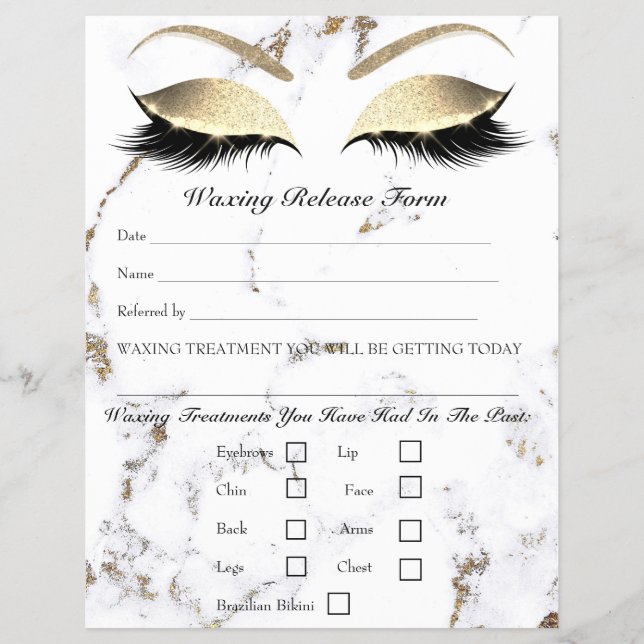 Löschen der Depilations-Haftpflicht-Freischaltung- Flyer (Vorne)