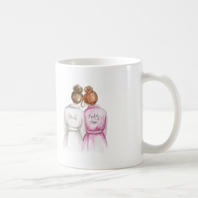 LÖSCHEN Sie hintere Tassen-brünette Kaffeetasse (Rechts)