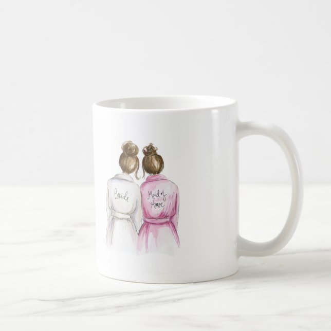 Löschen Sie hintere Tassen-brünettes Kaffeetasse (Rechts)