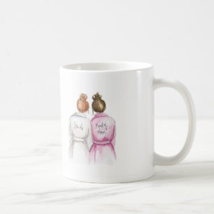 LÖSCHEN Sie hintere Tassen-rote Hauptbraut Kaffeetasse