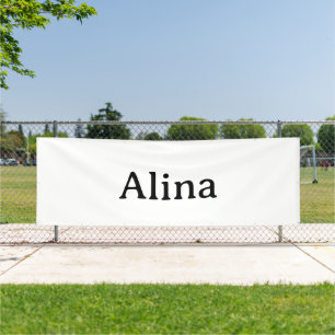 Löschen Sie Text und fügen Sie eigenes Design 4' x Banner