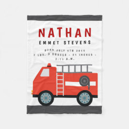 Löschfahrzeug-Geburts-Notfall-Decke Fleecedecke