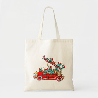 Löschfahrzeug scherzt Tasche