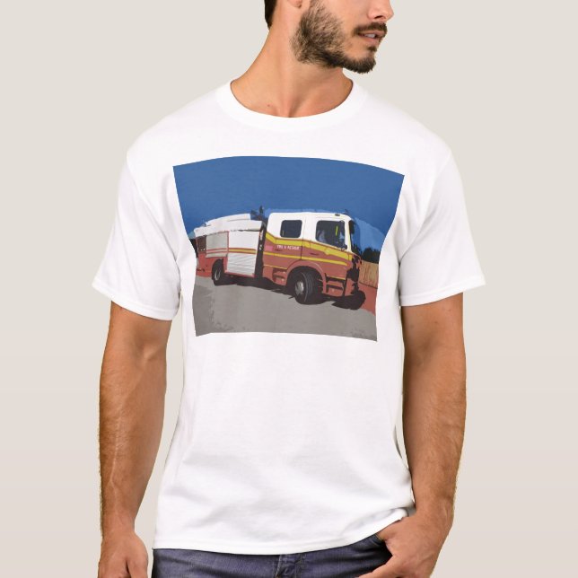 Löschfahrzeug T-Shirt (Vorderseite)