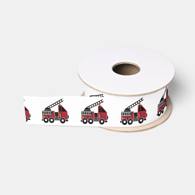Löschfahrzeugband Ripsband (Spule)
