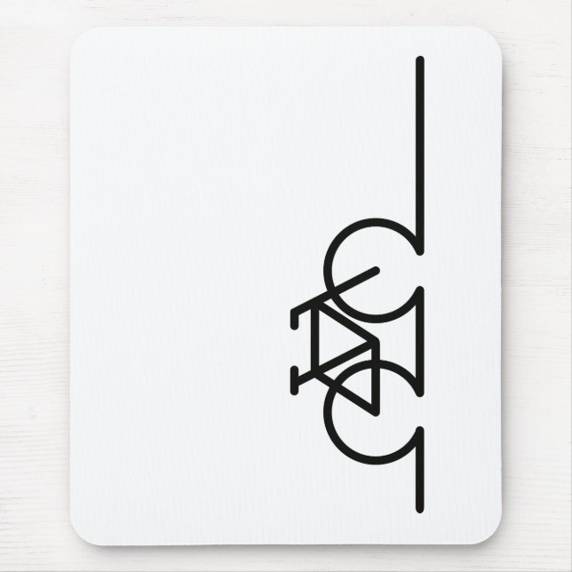 Löscht das Zittern. E-Bike-Rennen - en MTB fietsen Mousepad (Vorne)