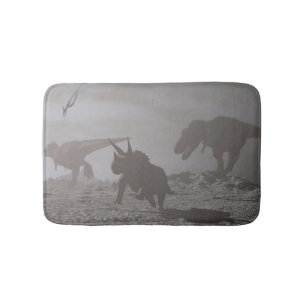 Löschung der Dinosaurier - 3D übertragen Badematte