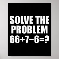 Löse das Problem 67 Meme Sechs Sieben Elementare M