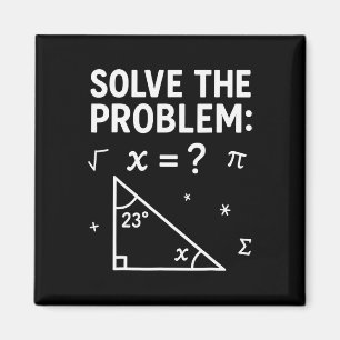 Löse das Problem, mach die Mathe 67 Meme Lustiger  Magnet