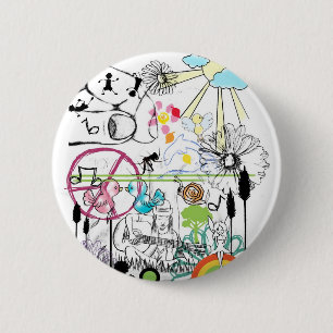 Lose des Material-Knopfes Button