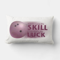 Lose Geschicklichkeit gewinnen Luck Bowling Pink