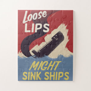 Lose Lippen könnten Schiffe versenken