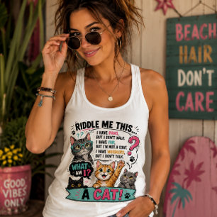 Löse mich, dieses Katzentank-Top Tank Top