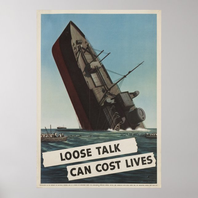 Lose Vorträge können Poster (Vorne)