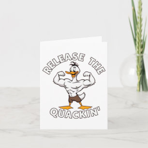 Lösen Sie die Quackin-Krafttraining Karte