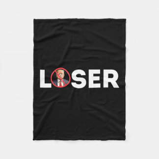 Loser Funny Anti-trump 2024 Loser Nicht wieder Kam Fleecedecke
