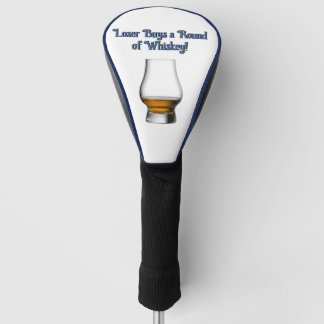 Loser kauft eine Runde Whiskey Golf Head Cover Headcover