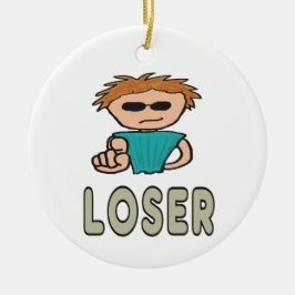 Loser Keramik Ornament