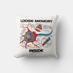 Loser Speicher im Neuron Synapse Geek Spaß Kissen