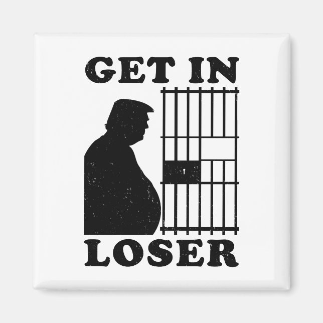 Loser Trump White House Karen für Gefängnispräsenz Magnet (Vorne)