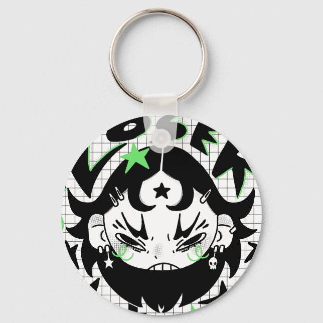 Loser Vibes Schlüsselanhänger (Vorderseite)