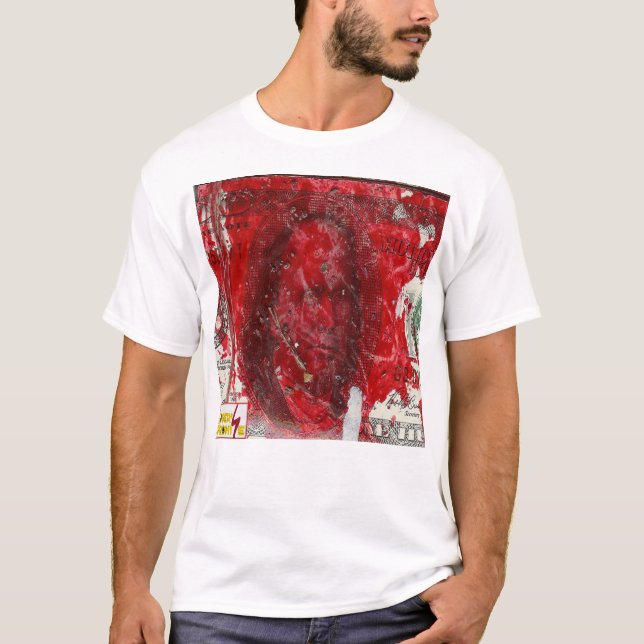 Loser's Promise Blood Money Logo weiß T-Shirt (Vorderseite)