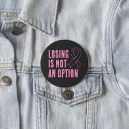 Loslassen ist keine Option rosa Multifunktionsleis Button