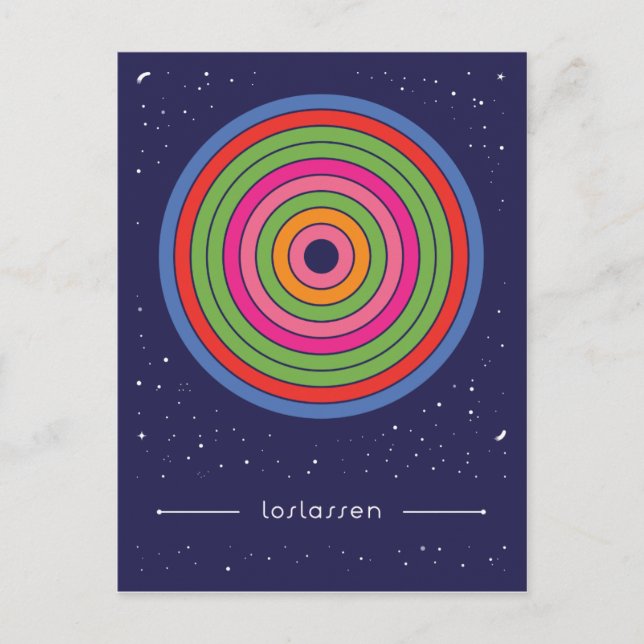 loslassen lassen postkarte (Vorderseite)