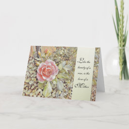 Loss of a Mother - Rose Sympathy Card Karte