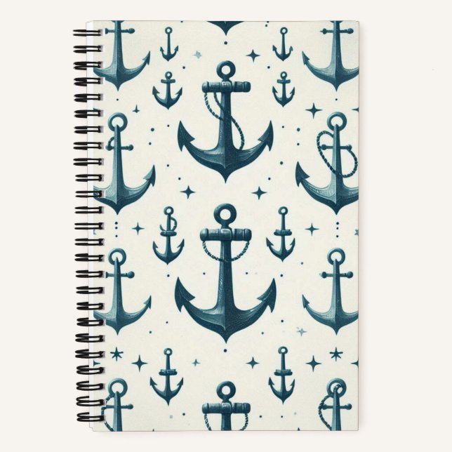 Lost Anchors Notizbuch (Vorderseite)