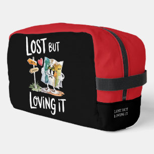 Lost and Love the Journey Waschbeutel