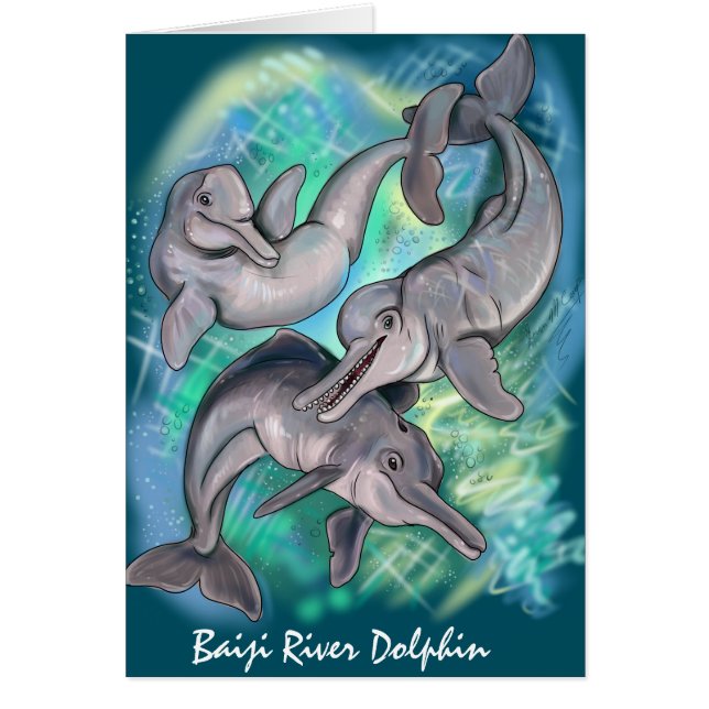 Lost Echos Baiji River Dolphin (Vorne)